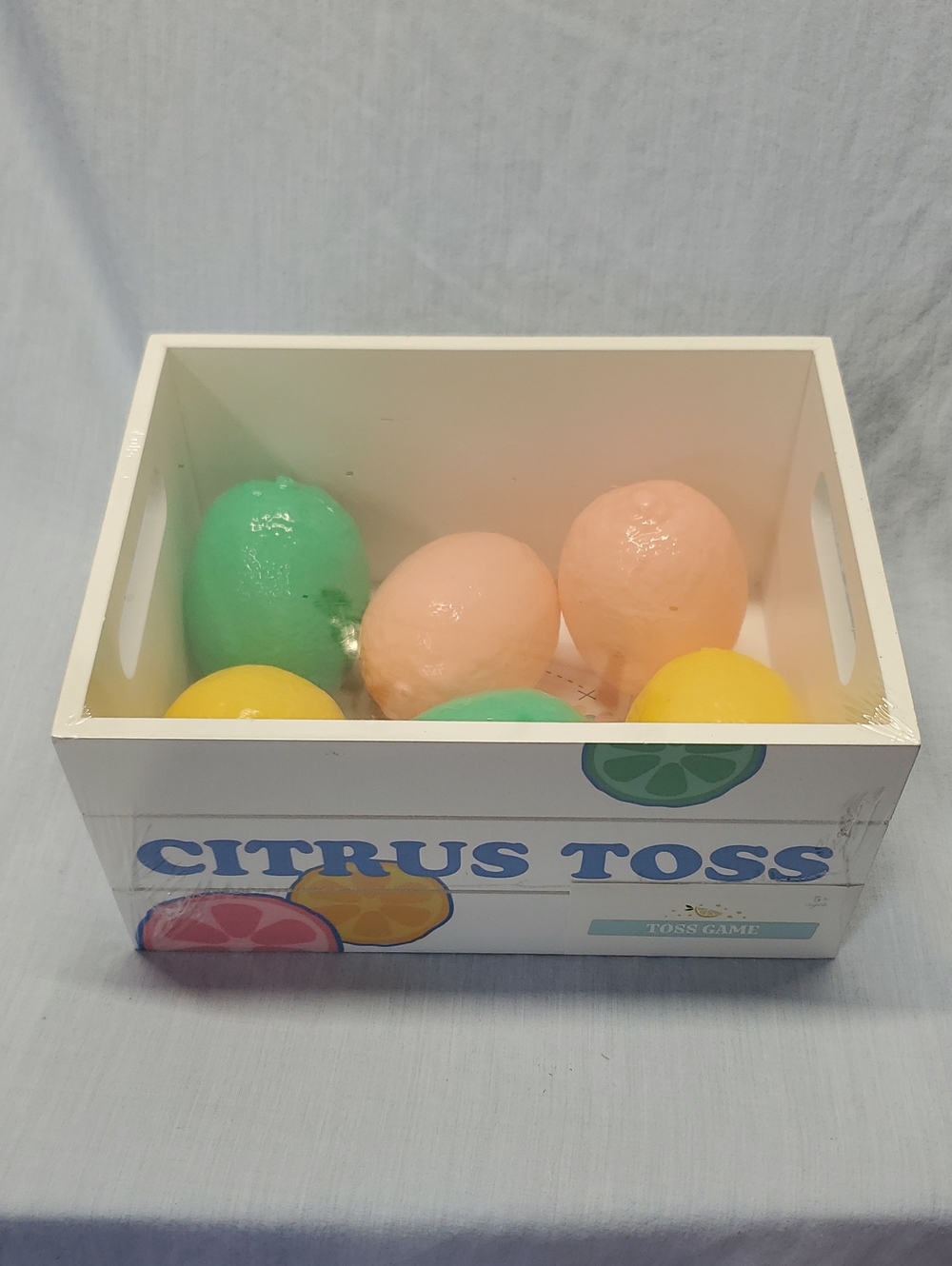 Kids Toy Set - Multi-Color Soft Fruit Balls